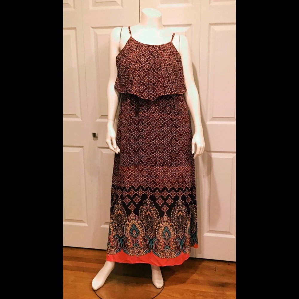 Xhilaration Maxi Dress Size XXL